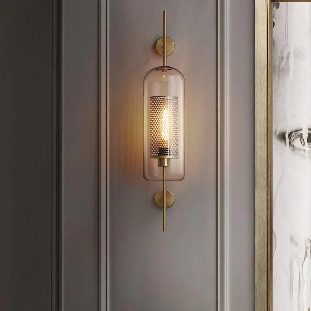 PLH JACQUARD Chiswick Glass Wall Light