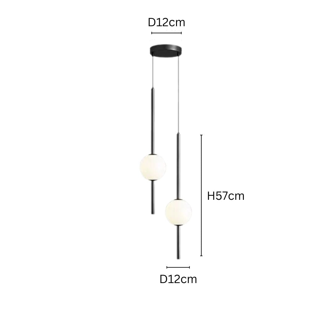PLH ITLINE Copper Tri Tone Pendant Light