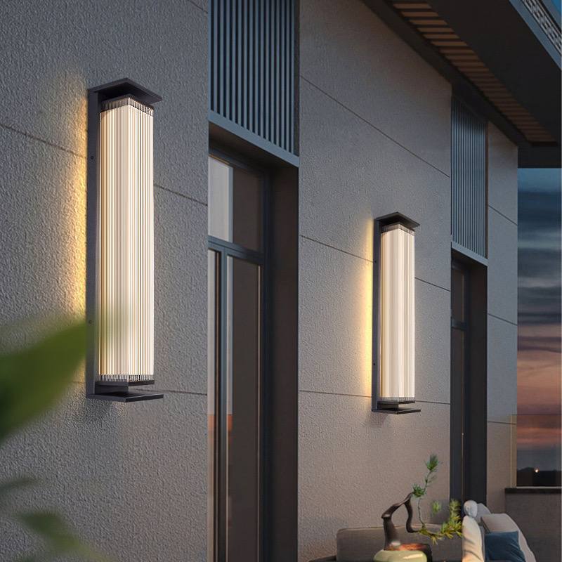 PLH GRLL Outdoor IP65 Waterproof LED Wall Light with Strong Seal Warm White 3000K