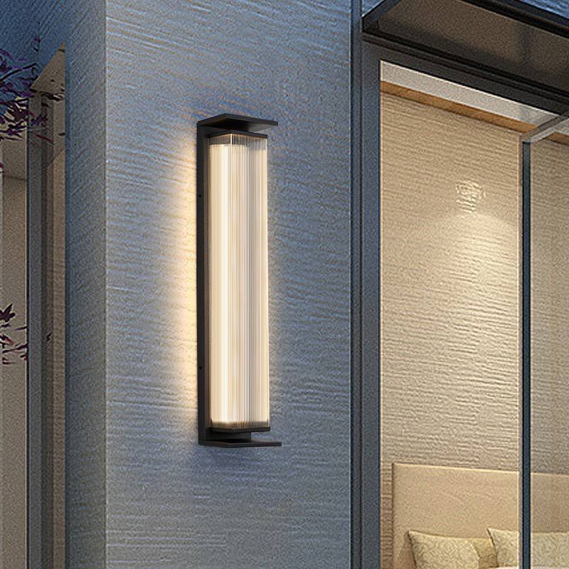 PLH GRLL Outdoor IP65 Waterproof LED Wall Light with Strong Seal Warm White 3000K