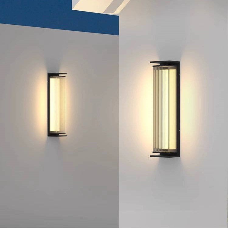 PLH GRLL Outdoor IP65 Waterproof LED Wall Light with Strong Seal Warm White 3000K