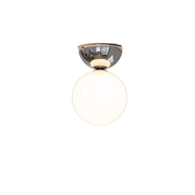 PLH MDRN Surface Mount Glass Corridor Light with G9 Bulb