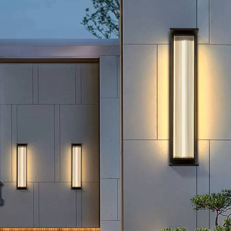 PLH GRLL Outdoor IP65 Waterproof LED Wall Light with Strong Seal Warm White 3000K