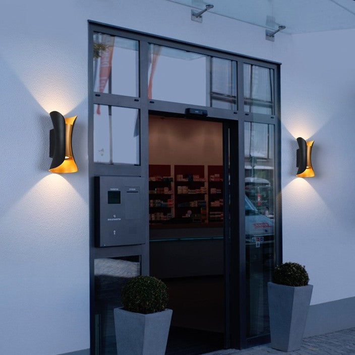 PLH Indoor/Outdoor Waterproof IP65 Surface Mount Torch Wall Light 20W