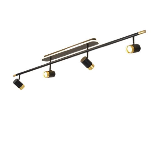PLH Surface Ceiling Mount 2/3 Heads Aluminium Alloy Rotatable Spotlight Tri Tone with Remote Control