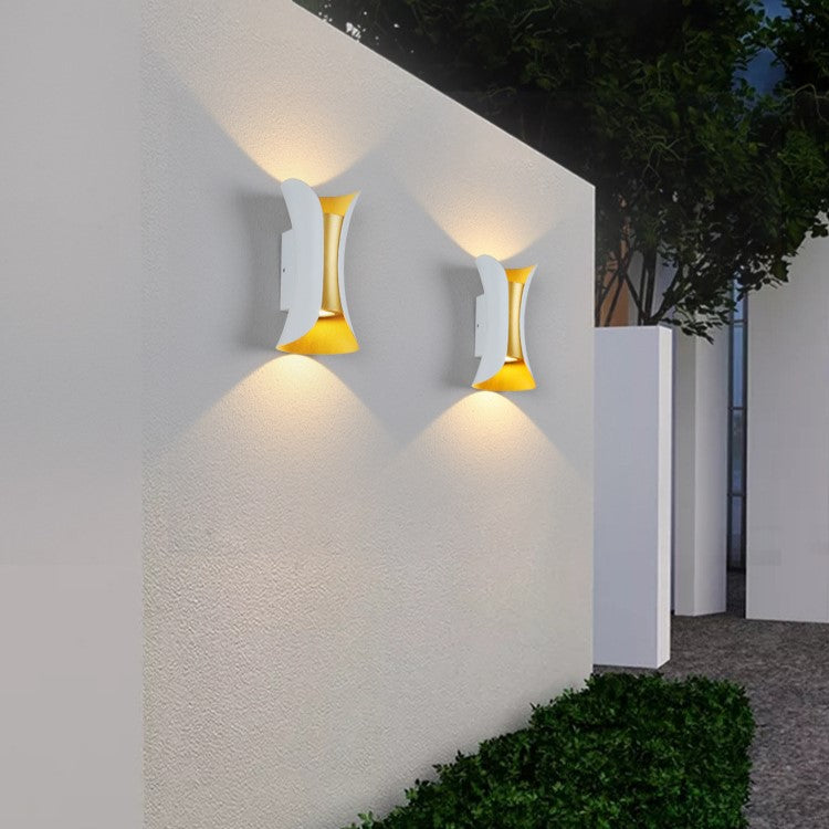 PLH Indoor/Outdoor Waterproof IP65 Surface Mount Torch Wall Light 20W