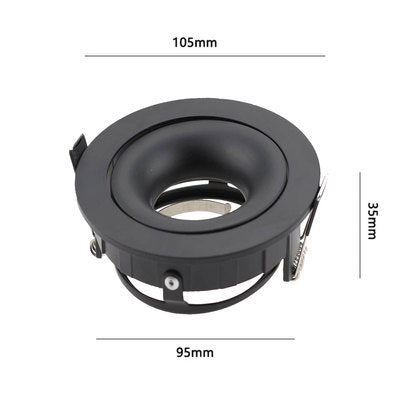 PLH OLA Round Recessed GU10/MR16 Casing