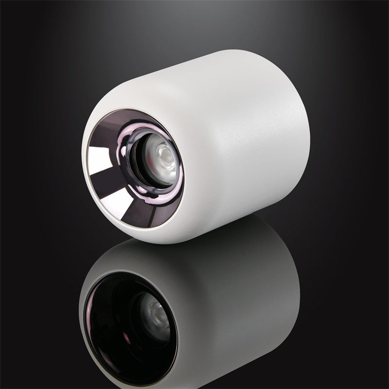 PLH Ceiling Surface Mount Round Cylinder COB Downlight 12W Cool Daylight/White/Warm