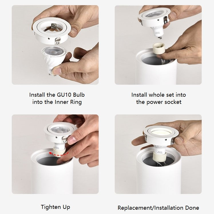 PLH OVA Surface Mount Ceiling Downlight
