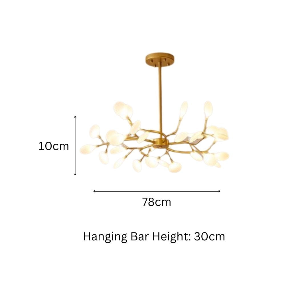 PLH FAIRY Ceiling Surface Mount Pendant Light with Replaceable G4 Bulb 54W/90W