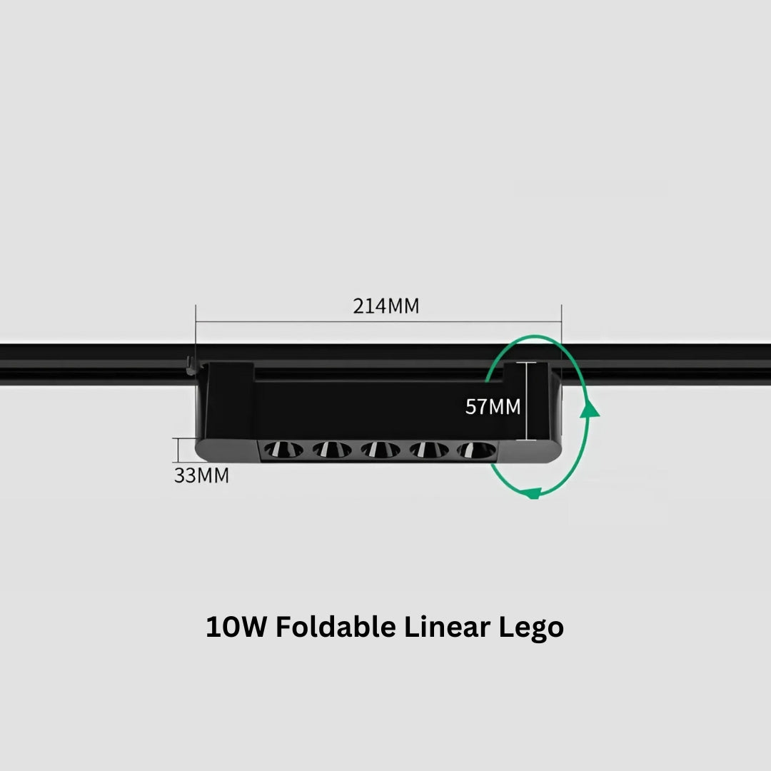 PLH Direct Current 220V Standard Track Light System Modern Fittings