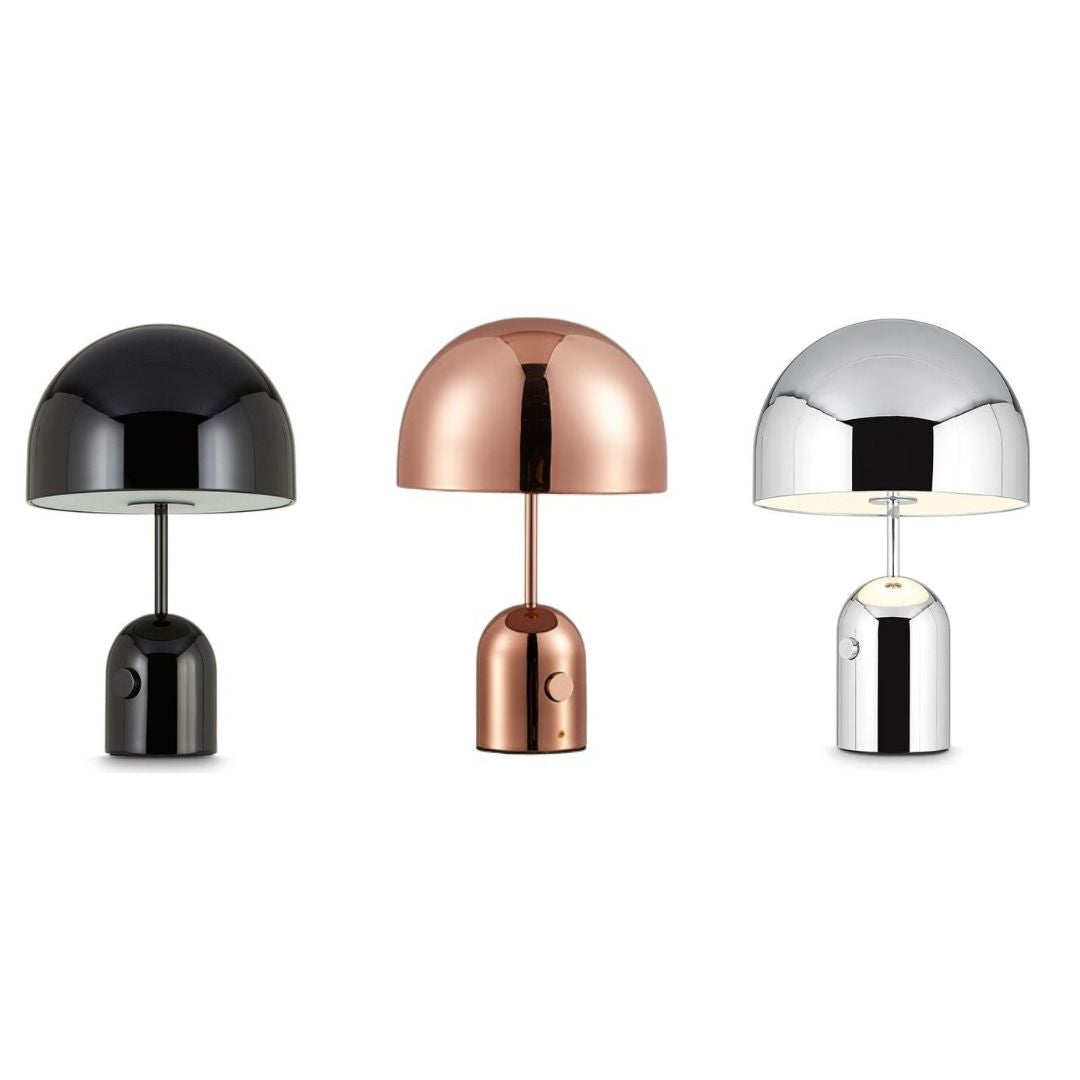 PLH BELL Nordic Chrome Table Lamp