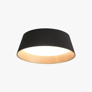 PLH NORDIC Modern Ribbed Ceiling Light with Remote Control