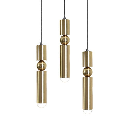 PLH Copper Fulcrum Bedside Living Pendant Light