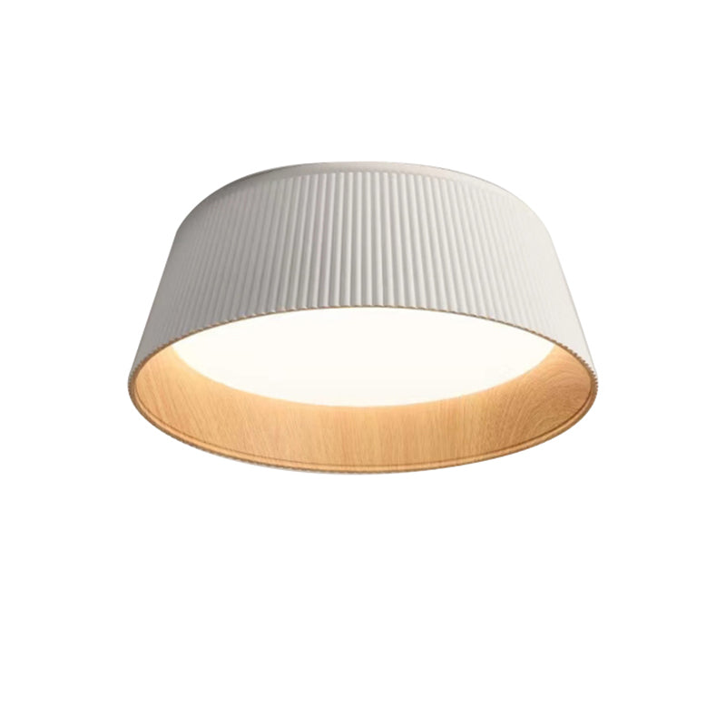 PLH NORDIC Modern Ribbed Ceiling Light with Remote Control