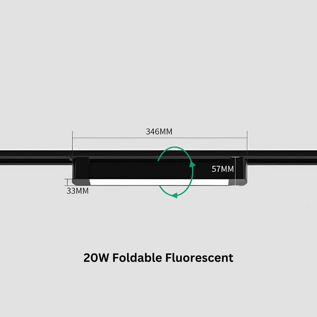 PLH Direct Current 220V Standard Track Light System Modern Fittings