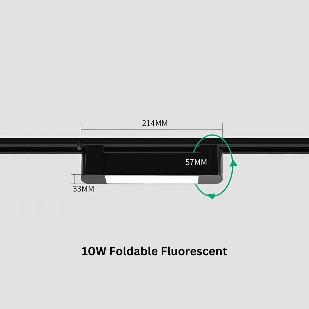 PLH Direct Current 220V Standard Track Light System Modern Fittings