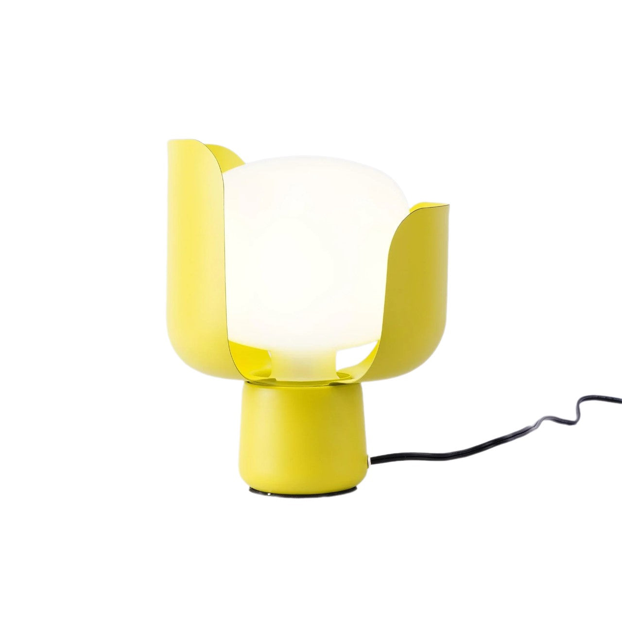 PLH Petal Blossom Glass Table Lamp with UK Plug