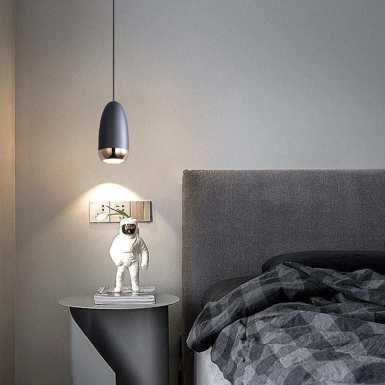 PLH NORDIC Bedside Dining Bullet Design Pendant Light