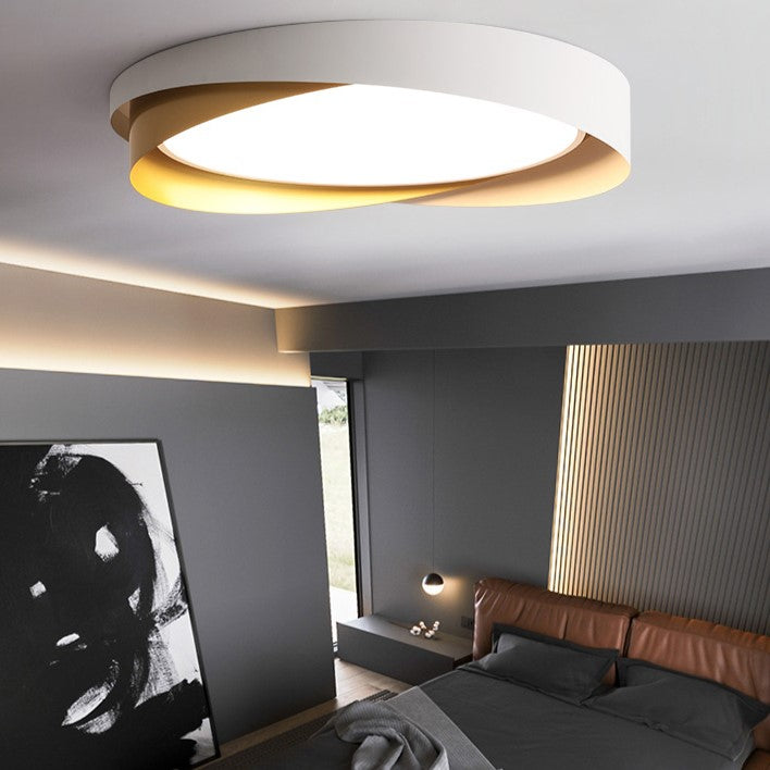 PLH NORDIC Single Riverflow Surface Ceiling Mount Bedroom Light