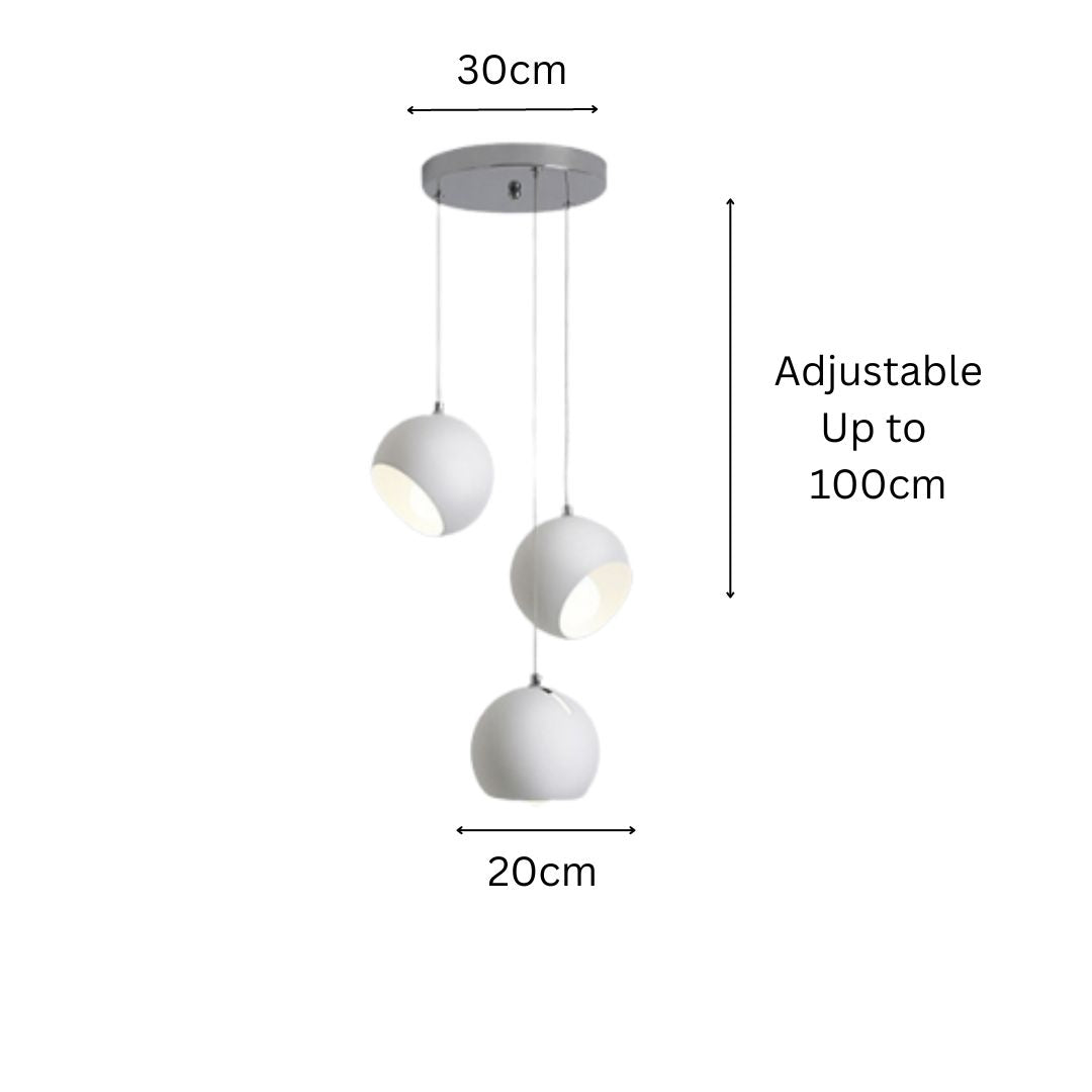 PLH PMMA Egg Design Pendant Light