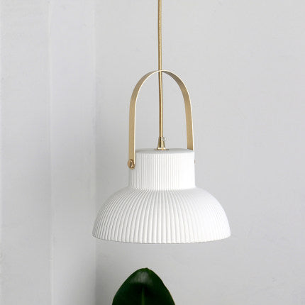 PLH NORDIC Copper & Ceramic Hanging Pendant Light