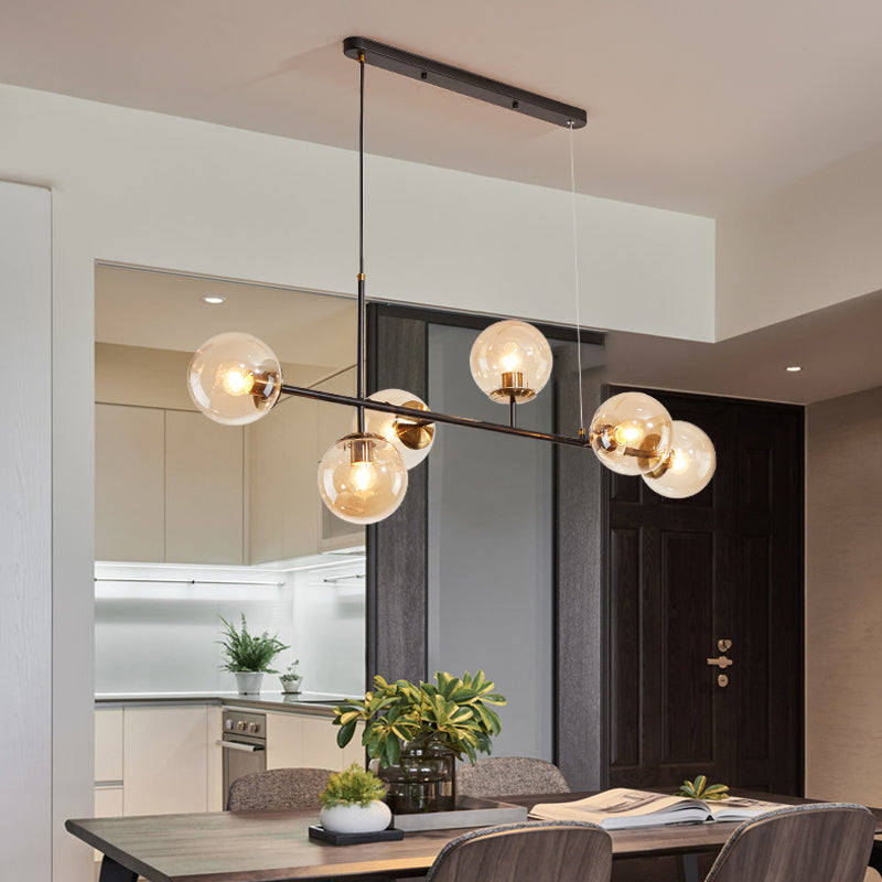 PLH Horizontal Bubble E27 Pendant Light