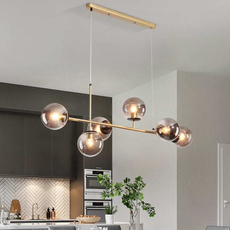 PLH Horizontal Bubble E27 Pendant Light