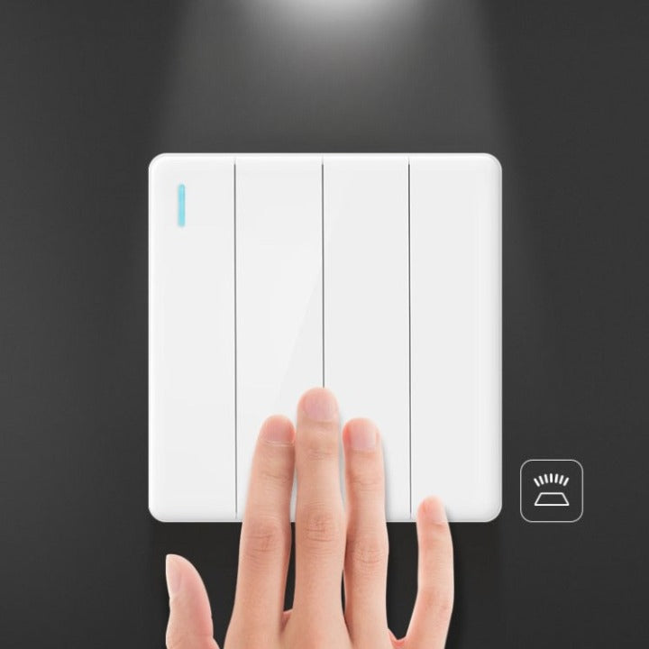 PLH PIANO Surface Wall Switch White