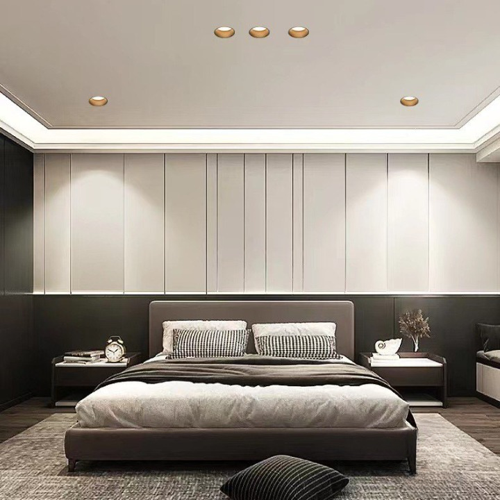 PLH Recessed Trimless False Ceiling Downlight Tri Tone