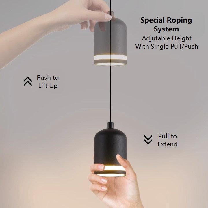 PLH NORDIC Bedside Dining Single Head Pendant Light 5W